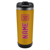 Custom Yellow Pink Stainless Steel Water Cup