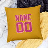 Custom Yellow Pink Pillowcase
