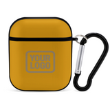 Custom Yellow Light Khaki AirPods Case
