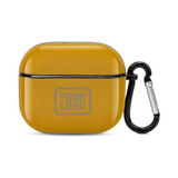 Custom Yellow Light Khaki AirPods Case (3rd Generation)