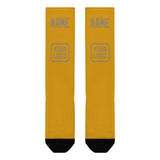Custom Yellow Light Khaki Knee-High Sock