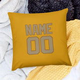 Custom Yellow Light Khaki Pillowcase