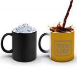 Custom Yellow Light Khaki Magic Mug