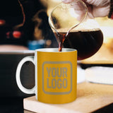 Custom Yellow Light Khaki Mug