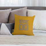 Custom Yellow Light Khaki Pillowcase