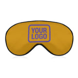 Custom Yellow Light Purple Sleep Mask