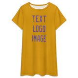 Custom Yellow Light Purple Nachthemd