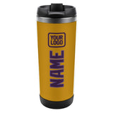 Custom Yellow Purple Stainless Steel Water Cup