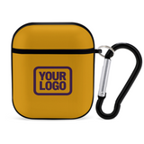 Custom Yellow Purple AirPods Case