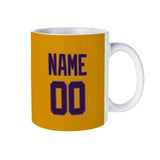Custom Yellow Purple Mug