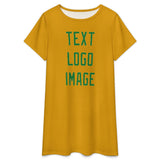 Custom Yellow Emerald Green Nachthemd