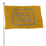 Custom Yellow Light Khaki Flag