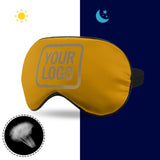 Custom Yellow Light Khaki Sleep Mask