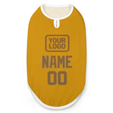Custom Yellow Khaki Pet Vest
