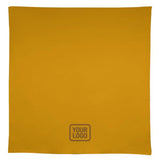 Custom Yellow Light Khaki Square Table Cloth