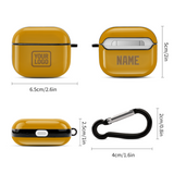 Custom Yellow Khaki AirPods Case (3rd Generation)