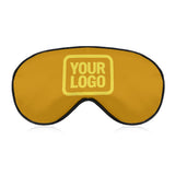 Custom Yellow Light Yellow Sleep Mask
