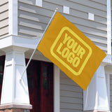 Custom Yellow Light Yellow Flag