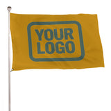 Custom Yellow Blue Green Flag