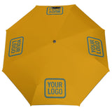 Custom Yellow Blue Green Automatic Umbrella
