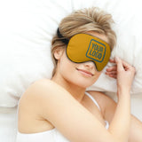 Custom Yellow Blue Green Sleep Mask