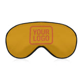 Custom Yellow Orange Sleep Mask