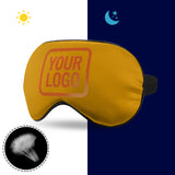 Custom Yellow Orange Sleep Mask
