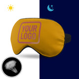 Custom Yellow Copper Rose Sleep Mask
