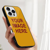 Custom Yellow Crimson Red Phone Case