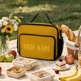 Custom Yellow Gold Lunch Bag