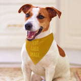 Custom Yellow Gold Pet Scarf