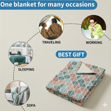 Blanket for Daughter Gifts - To My Daughter When you wrap yourself up in this blanket I'll always be with you,” From Mom, Birthday, Christmas, Graduation, Inspirational Encouragement