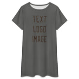 Custom Dark Grey Brown Nachthemd