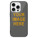 Custom Dark Grey Yellow Phone Case