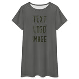 Custom Dark Grey Olive Nachthemd
