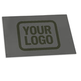 Custom Dark Grey Olive Flag