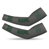 Custom Dark Grey Green Arm Sleeve