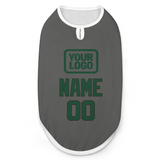 Custom Dark Grey Green Pet Vest