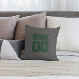 Custom Dark Grey Green Pillowcase