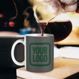 Custom Dark Grey Green Mug