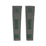 Custom Dark Grey Green Arm Sleeve