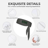 Custom Dark Grey Green Headband