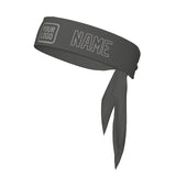 Custom Dark Grey Dark Grey Headband