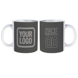 Custom Dark Grey Dark Grey Mug