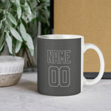 Custom Dark Grey Dark Grey Mug