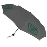 Custom Dark Grey Green Automatic Umbrella