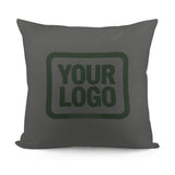 Custom Dark Grey Dark Green Pillowcase