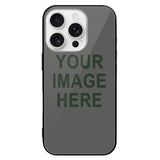 Custom Dark Grey Dark Green Phone Case