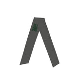 Custom Dark Grey Dark Green Headband