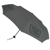 Custom Dark Grey Dark Green Automatic Umbrella